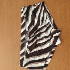 Mr. Turk South Beach swim trunk Medium Brown/black/white